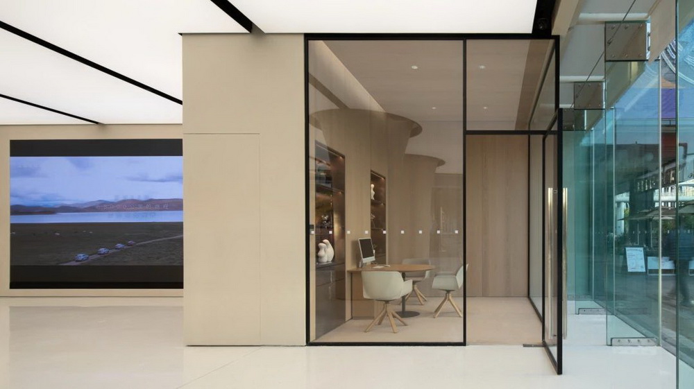 厦门与深圳的首家极氪中心  室内设计 /法国AS建筑工作室